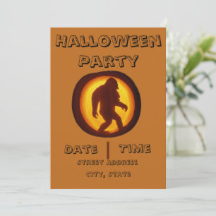 Invitación Fiesta de Cryptid Halloween - Únete al Monster May