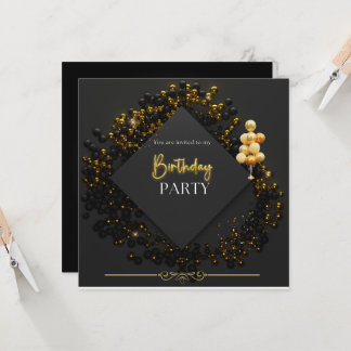 Invitación fiesta de cumpleaños