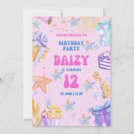 Invitación fiesta de cumpleaños