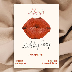 Invitación Fiesta de cumpleaños