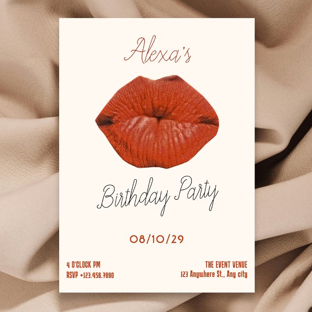 Invitación Fiesta de cumpleaños (Subido por el creador)