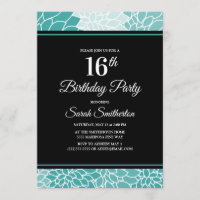 Fiesta de cumpleaños 16 de la Floral Blanca verde 