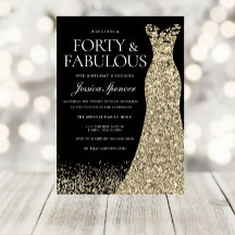 Fiesta de cumpleaños 40 mujeres vestidas de oro ne