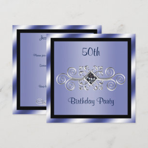 Invitación Fiesta de cumpleaños 50 de Remolinos de Plata y Di