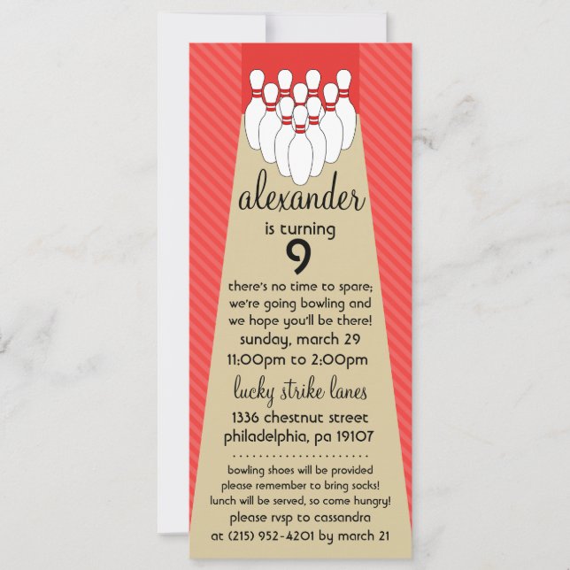 Invitación Fiesta de cumpleaños afortunada red delicious de (Anverso)