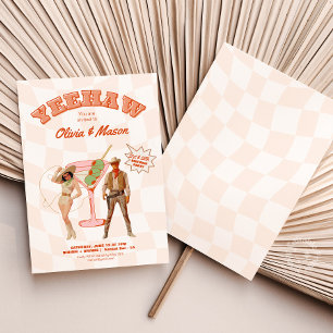 Invitación Fiesta de Cumpleaños al Estilo Occidental Fiesta C