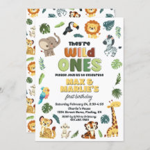 Fiesta de cumpleaños animal en el zoológico de Saf