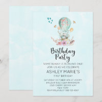 Fiesta de Cumpleaños Caprichosa de Conejito con Gl