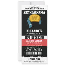 Fiesta de Cumpleaños con Boletos de Lucha Libre