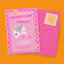 Fiesta de cumpleaños con captura de piojos retro d