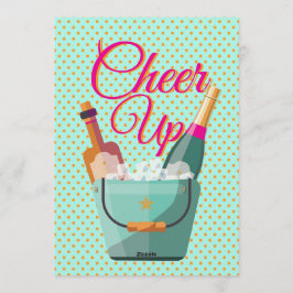 Invitación Fiesta de Cumpleaños con Lunares de Pastel