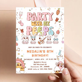 Invitación Fiesta de cumpleaños con mis amigos