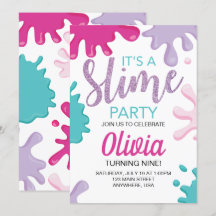 Fiesta de cumpleaños con purpurina de baba rosa