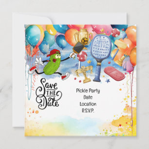 Invitación Fiesta de cumpleaños con tema de pelota
