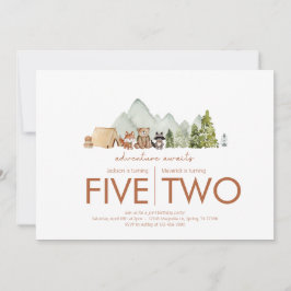 Invitación Fiesta de cumpleaños conjunta - Aventura espera te