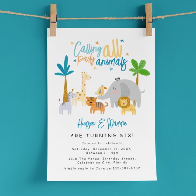 Invitación Fiesta de Cumpleaños Conjunta para Todos los Amant (Subido por el creador)