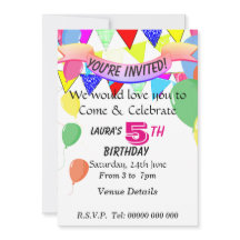 Fiesta de cumpleaños de 5 años