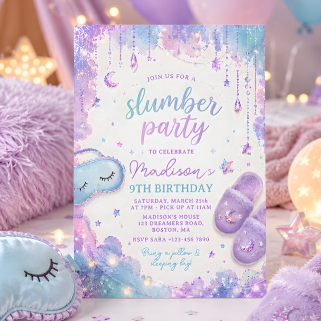 Invitación Fiesta de Cumpleaños de Adolescente/Pre-adolescent (Subido por el creador)