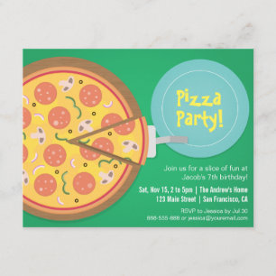 Invitación Fiesta de Cumpleaños de Adolescentes con Película 