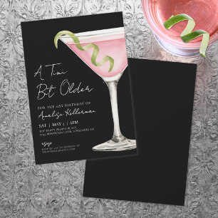 Invitación Fiesta de Cumpleaños de Adulto Un Poco Mayor