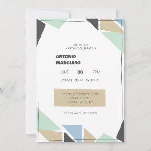 Invitación Fiesta de cumpleaños de ángeles