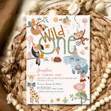 Fiesta de cumpleaños de animales safari para niños