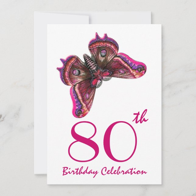 Invitación Fiesta de cumpleaños de año Personalizado invita a (Anverso)