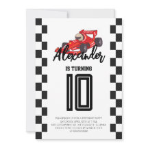 Fiesta de Cumpleaños de Autos de Carreras