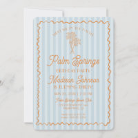 Fiesta de cumpleaños de Blue Palm Springs Pastel B