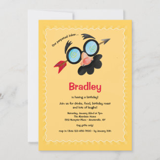 Invitación Fiesta de cumpleaños de bromista perpetua
