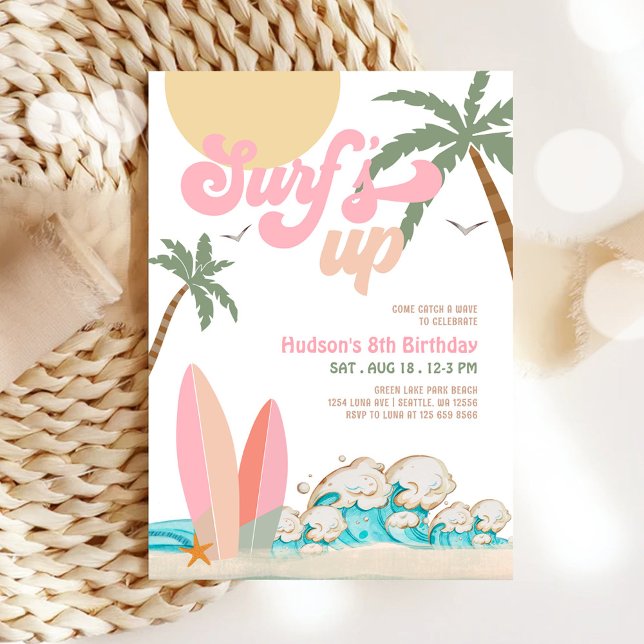 Invitación Fiesta de cumpleaños de chica de CUALQUIER EDAD su (Subido por el creador)