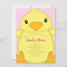 Fiesta de cumpleaños de Chick Pink