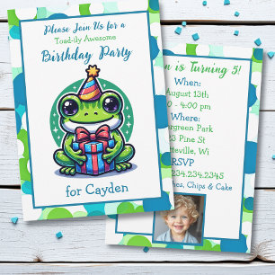 Invitación Fiesta de cumpleaños de chico con tema de rata