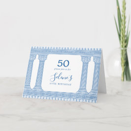 Invitación fiesta de cumpleaños de color personalizado con te