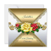 Fiesta de Cumpleaños de cualquier edad Rosas amari