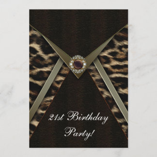 Invitación Fiesta de cumpleaños de cualquier número de mujere