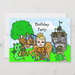 Invitación Fiesta de cumpleaños de cuento de hadas de Little 
