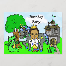 Invitación Fiesta de cumpleaños de cuento de hadas de Little 