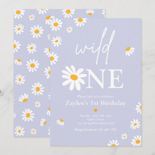 Invitación Fiesta de cumpleaños de Daisy Bohmian Wild Un prim