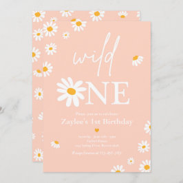 Invitación Fiesta de cumpleaños de Daisy Bohmian Wild Un prim