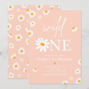 Invitación Fiesta de cumpleaños de Daisy Bohmian Wild Un prim