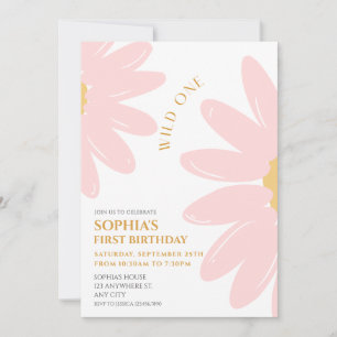 Invitación Fiesta de cumpleaños de Daisy Bohmian Wild Un prim