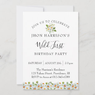Invitación Fiesta de Cumpleaños de Daisy Kids