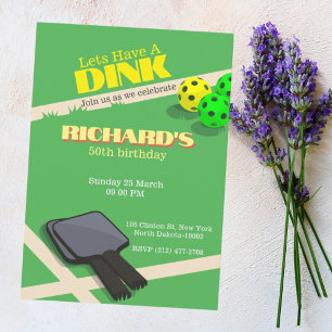 Invitación Fiesta de Cumpleaños de Deportes Temáticos de Pick
