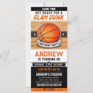 Invitación Fiesta de Cumpleaños de Descanso Rápido Personal