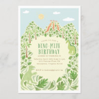 Fiesta de cumpleaños de Dino-mite