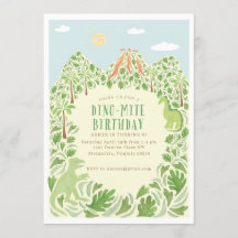 Fiesta de cumpleaños de Dino-mite