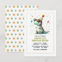 Fiesta de cumpleaños de Dinosaur