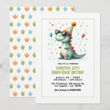 Fiesta de Cumpleaños de Dinosaurios
