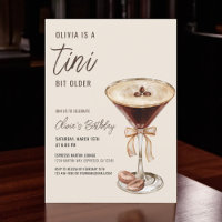 Fiesta de cumpleaños de Espresso Martini, un poco 